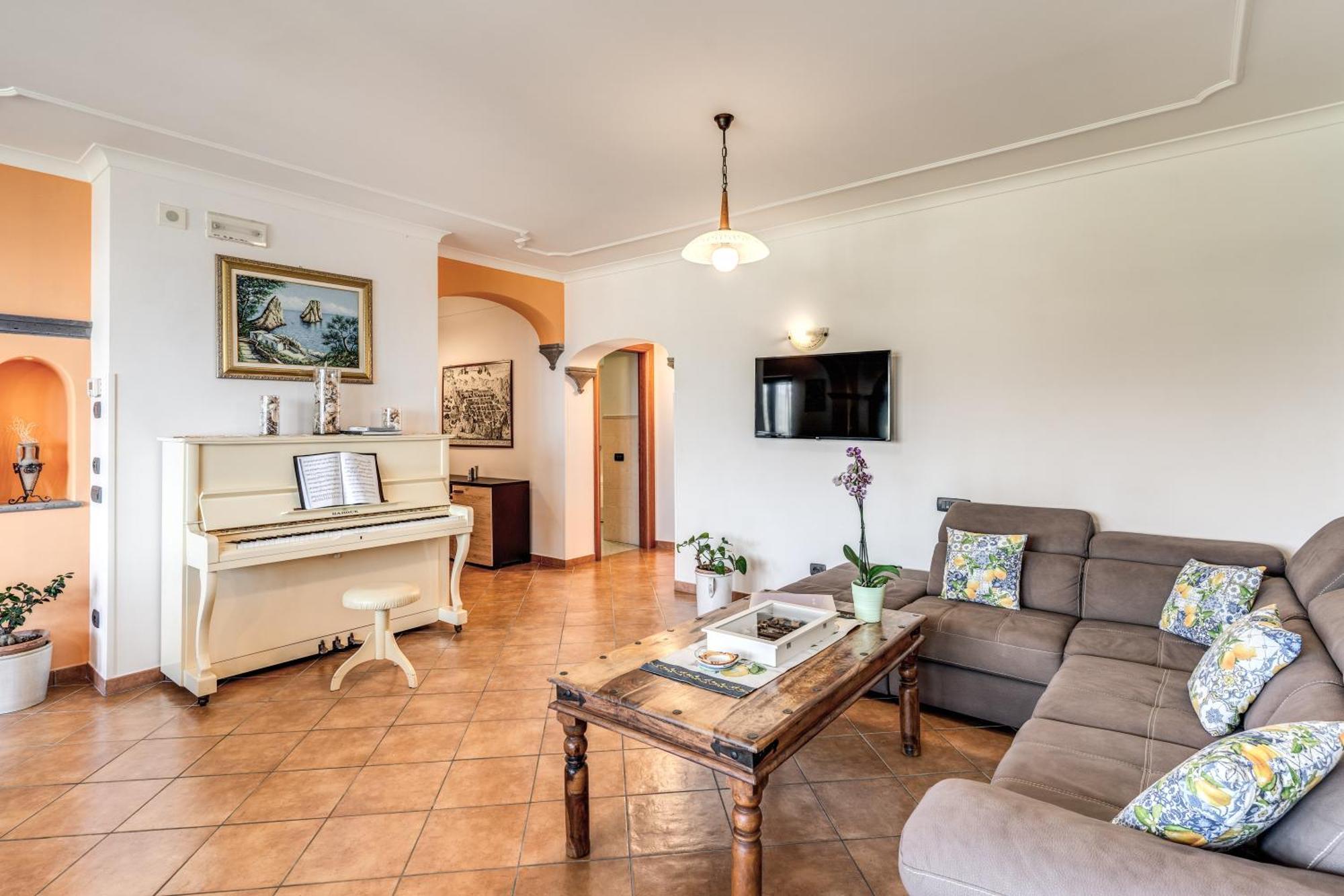 Villa Caruso Private Heated Pool & Sea View Sorrento Exterior photo