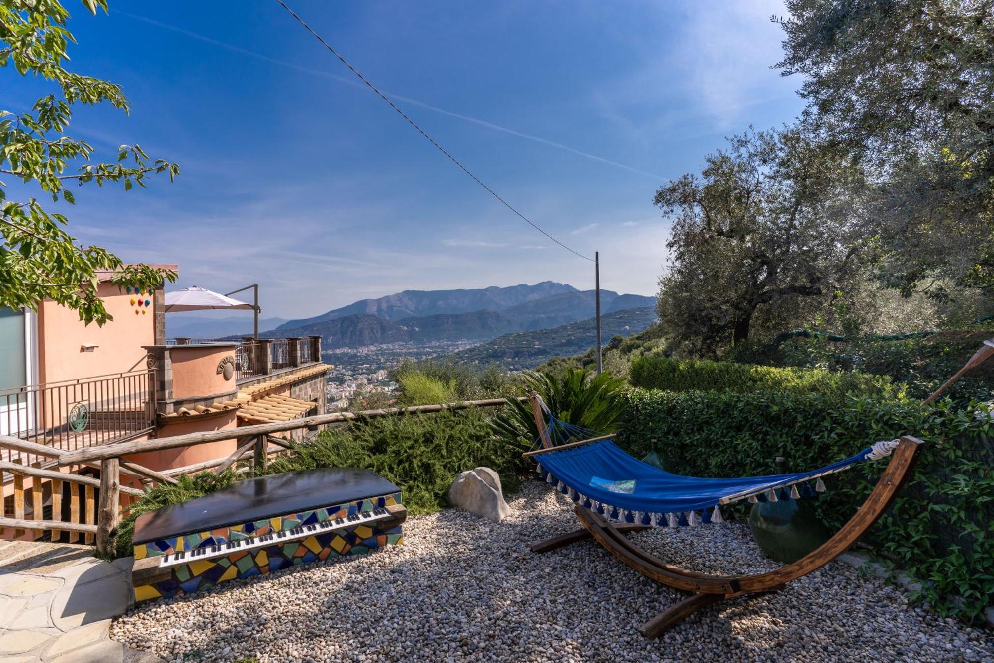 Villa Caruso Private Heated Pool & Sea View Sorrento Exterior photo